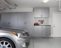 Pewter-Cabinets-with-Workbench-Car-Straight-Shot-2012
