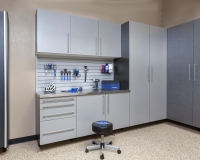 Silver-next-to-Pewter-Stianless-Workbench-with-Gray-Slatwall-Sedona-Floor-Feb-2013