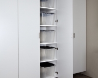 White-Tall-Cabinet-Door-Open-with-Storage-Bins