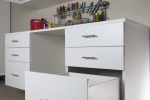 White-Workbench-with-Drawers-and-Upper-Cab-Open