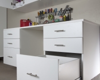 White-Workbench-with-Drawers-and-Upper-Cab-Open