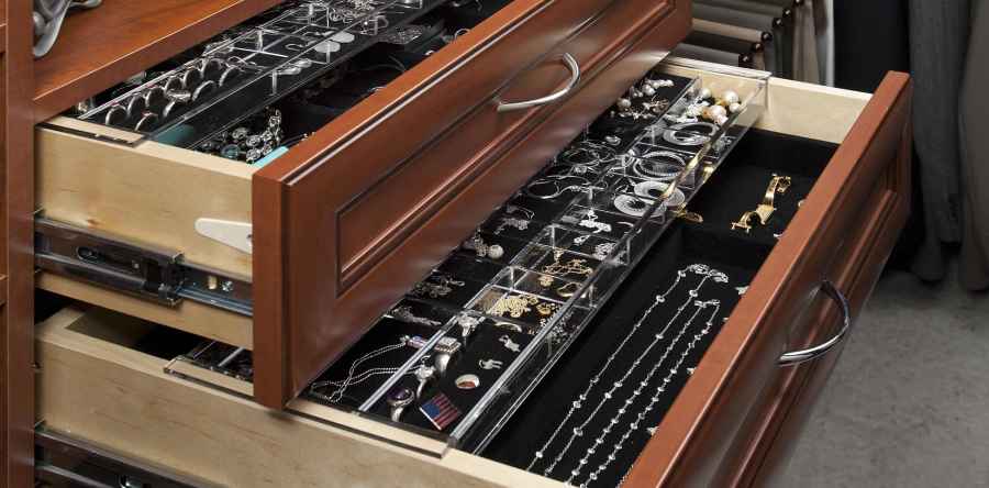 Jewelry drawers