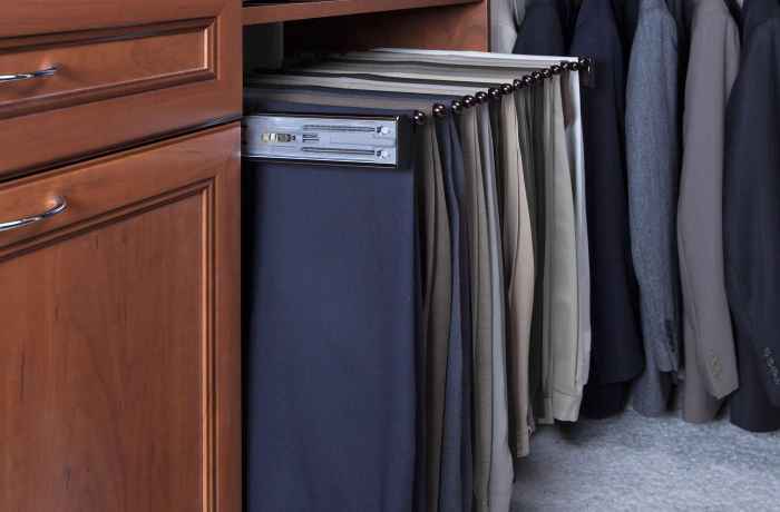 Pants Rack Custom Closet And Garage Pants Rack