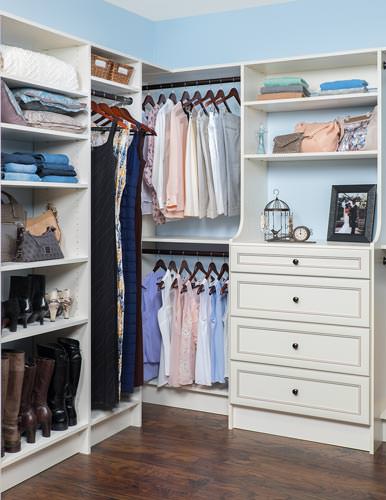 Antique White Closet
