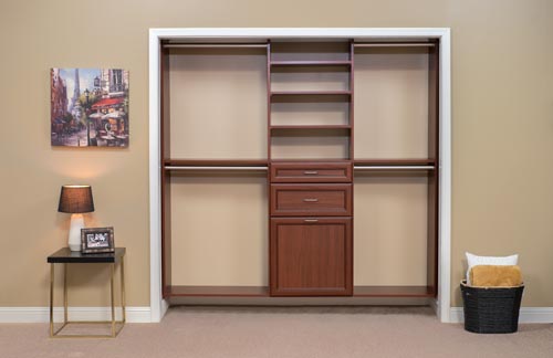 Cognac Mens Reach-In